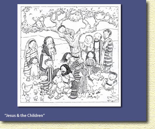 jesus and kids